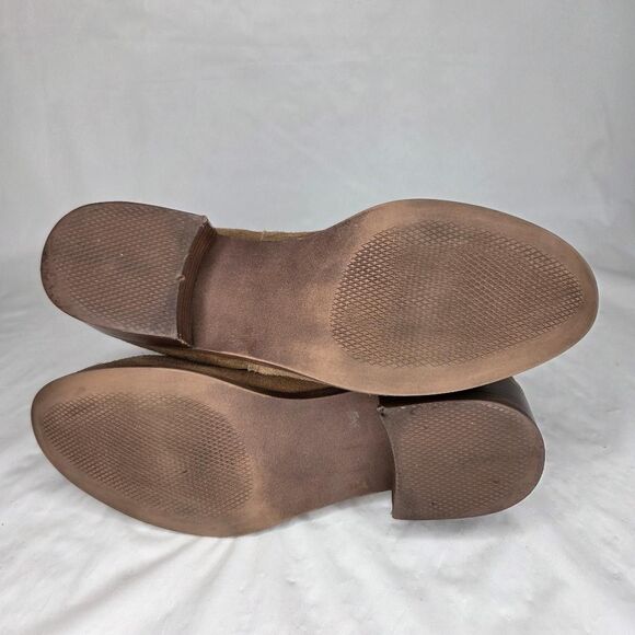 Steve Madden Women's Dover Ankle Boot Cognac Suede Size 9.5 - Picture 8 of 8